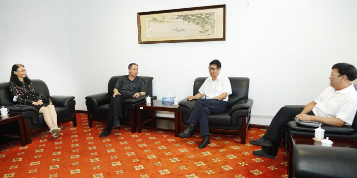 杨勇平会见大唐集团科信部主任张勋奎一行